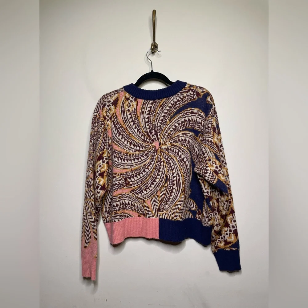 FARM Rio Multicolor Patterned Sweater - Picture 7 of 8